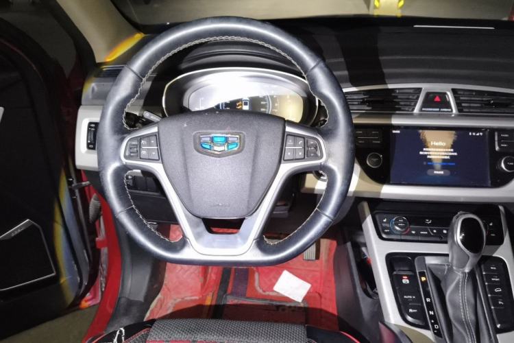 Used Geely Auto Emgrand X7 Sport 2018 1.8TD Automatic Two-Wheel Drive Smart Connect 4G Internet Edition Steering Wheel