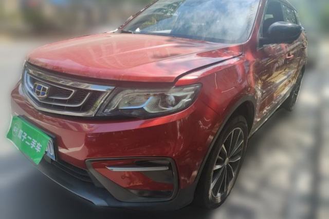 Used Geely Auto Emgrand X7 Sport 2018 1.8TD Automatic Two-Wheel Drive ZhiZun Model with 4G Connectivity