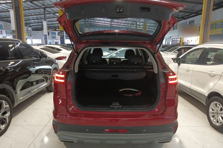 Used Geely Auto Emgrand X7 Sport 2018 1.8TD Automatic Two-Wheel Drive Smart Connect 4G Internet Edition Trunk