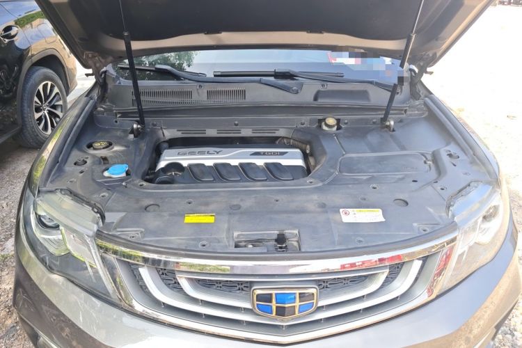 Used Geely Auto Emgrand X7 Sport 2018 1.8TD Automatic Two-Wheel Drive Smart Connect 4G Internet Edition Engine Bay