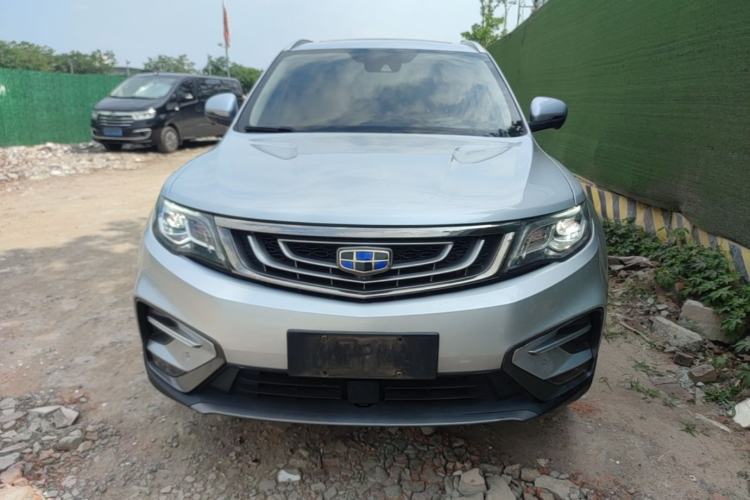 Used Geely Auto Emgrand X7 Sport 2018 1.8TD Automatic Two-Wheel Drive ZhiZun Model with 4G Connectivity Front
