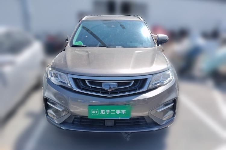 Used Geely Auto Emgrand X7 Sport 2018 1.8TD Automatic Two-Wheel Drive ZhiZun Model with 4G Connectivity Front