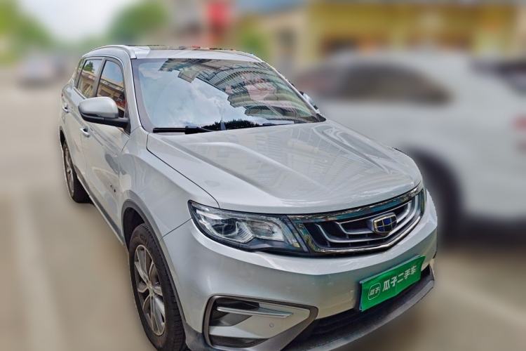 Used Geely Auto Emgrand X7 Sport 2018 1.8TD Automatic Two-Wheel Drive Smart Connect 4G Internet Edition Front Right 45 Deg
