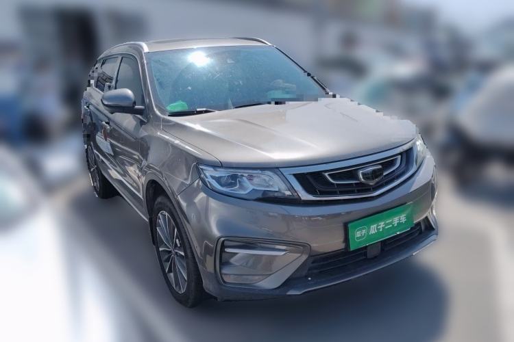 Used Geely Auto Emgrand X7 Sport 2018 1.8TD Automatic Two-Wheel Drive ZhiZun Model with 4G Connectivity Front Right 45 Deg