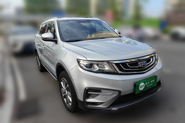 Used Geely Auto Emgrand X7 Sport 2018 1.8TD Automatic Two-Wheel Drive Smart Connect 4G Internet Edition Front Right 45 Deg