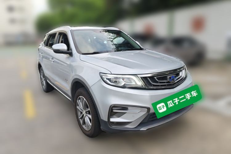 Used Geely Auto Emgrand X7 Sport 2018 Revised Version 1.8TD Automatic Two-Wheel Drive Smart Connectivity 4G-Enabled Edition Front Right 45 Deg