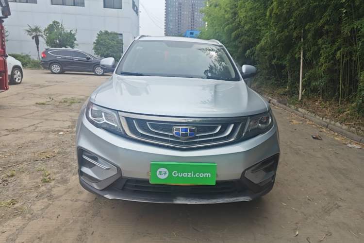 Used Geely Auto Emgrand X7 Sport 2018 1.8TD Automatic Two-Wheel Drive Smart Connect 4G Internet Edition Front