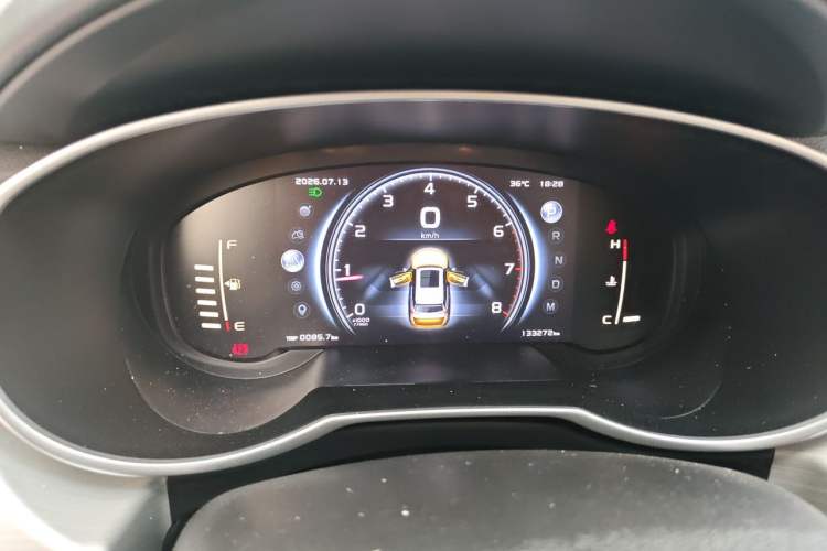 Used Geely Auto Emgrand X7 Sport 2018 Revised Version 1.8TD Automatic Two-Wheel Drive Smart Connectivity 4G-Enabled Edition Instrument Cluster