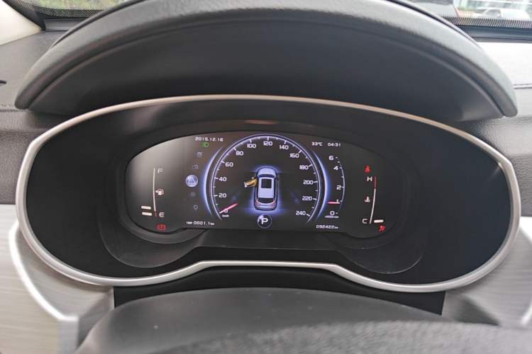 Used Geely Auto Emgrand X7 Sport 2018 1.8TD Automatic Two-Wheel Drive Smart Connect 4G Internet Edition Instrument Cluster