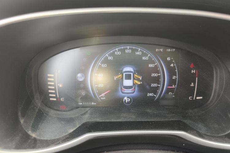 Used Geely Auto Emgrand X7 Sport 2018 Sport Edition 1.8TD Automatic Two-Wheel Drive ZhiZun Model Instrument Cluster