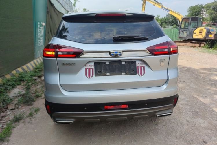 Used Geely Auto Emgrand X7 Sport 2018 1.8TD Automatic Two-Wheel Drive ZhiZun Model with 4G Connectivity Rear