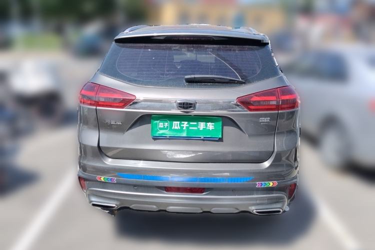 Used Geely Auto Emgrand X7 Sport 2018 1.8TD Automatic Two-Wheel Drive ZhiZun Model with 4G Connectivity Rear
