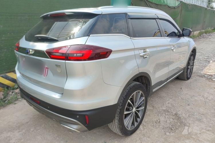 Used Geely Auto Emgrand X7 Sport 2018 1.8TD Automatic Two-Wheel Drive ZhiZun Model with 4G Connectivity Rear Right 45 Deg