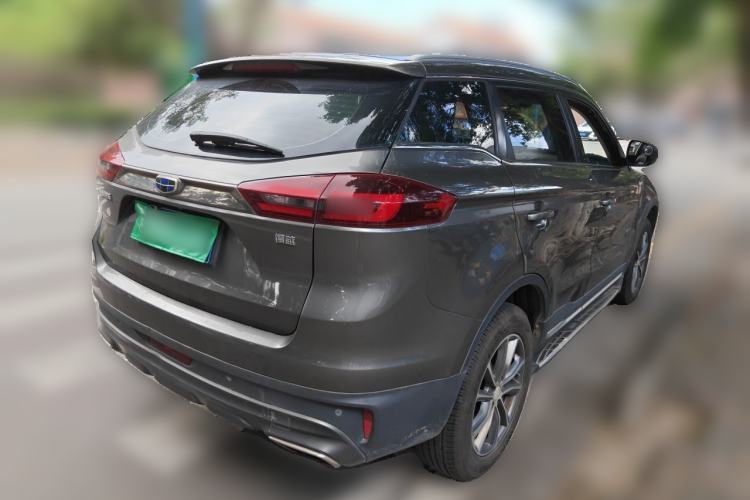 Used Geely Auto Emgrand X7 Sport 2018 1.8TD Automatic Two-Wheel Drive Smart Connect 4G Internet Edition Rear Right 45 Deg