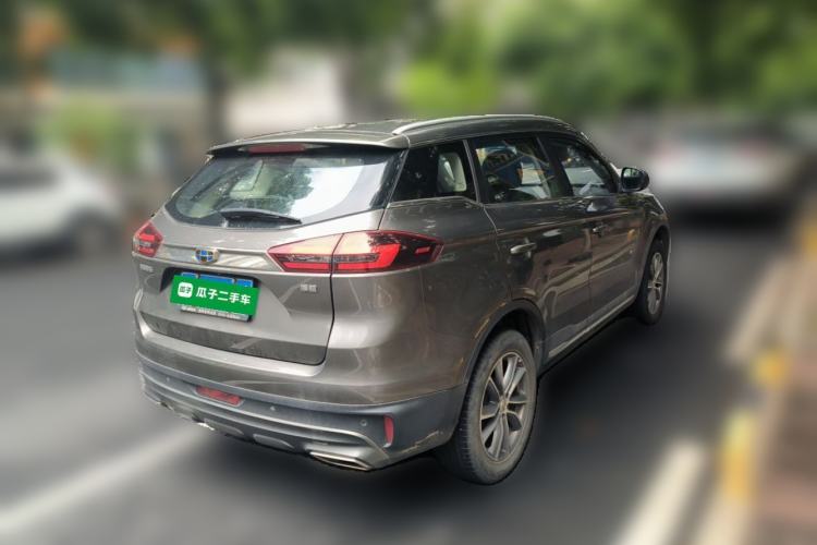 Used Geely Auto Emgrand X7 Sport 2018 1.8TD Automatic Two-Wheel Drive Smart Connect 4G Internet Edition Rear Right 45 Deg
