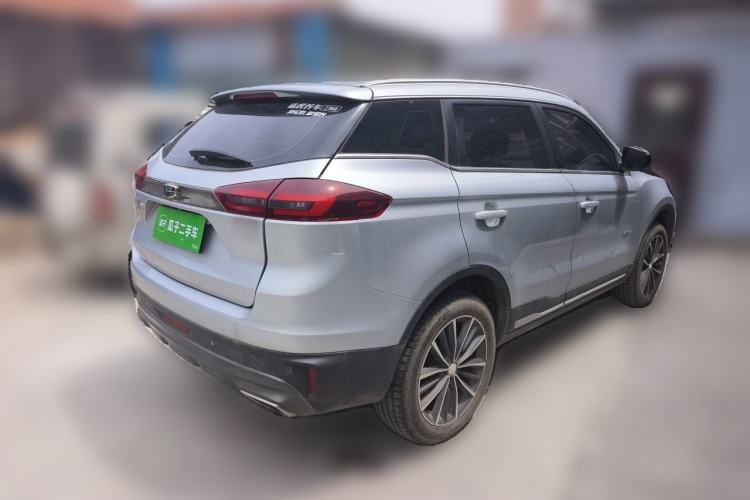 Used Geely Auto Emgrand X7 Sport 2018 Sport Edition 1.8TD Automatic Two-Wheel Drive ZhiZun Model Rear Right 45 Deg