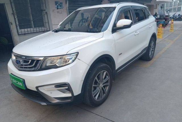 Used Geely Auto Emgrand X7 Sport 2018 1.8TD Automatic Two-Wheel Drive Smart Connect 4G Internet Edition