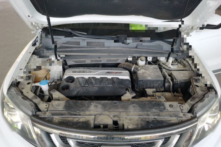 Used Geely Auto Emgrand X7 Sport 2018 Revised Version 1.8TD Automatic Two-Wheel Drive Smart Connectivity 4G-Enabled Edition Engine Bay