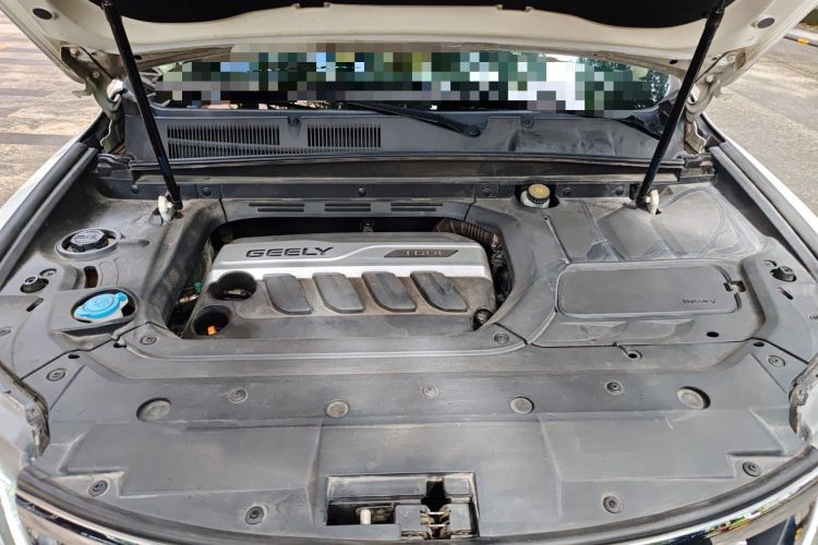 Used Geely Auto Emgrand X7 Sport 2018 1.8TD Automatic Two-Wheel Drive Smart 4G Connected Version Engine Bay
