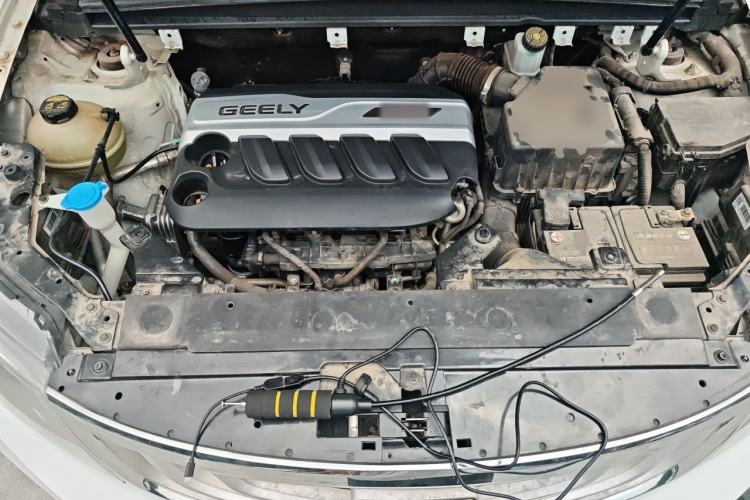 Used Geely Auto Emgrand X7 Sport 2018 1.8TD Automatic Two-Wheel Drive Smart Connect 4G Internet Edition Engine Bay