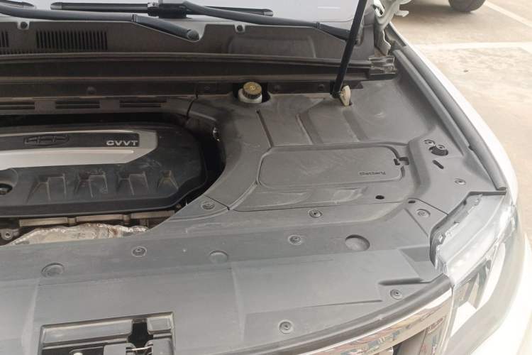 Used Geely Auto Emgrand X7 Sport 2018 2.0L Manual Two-Wheel Drive Zhiya Version Engine Bay Left