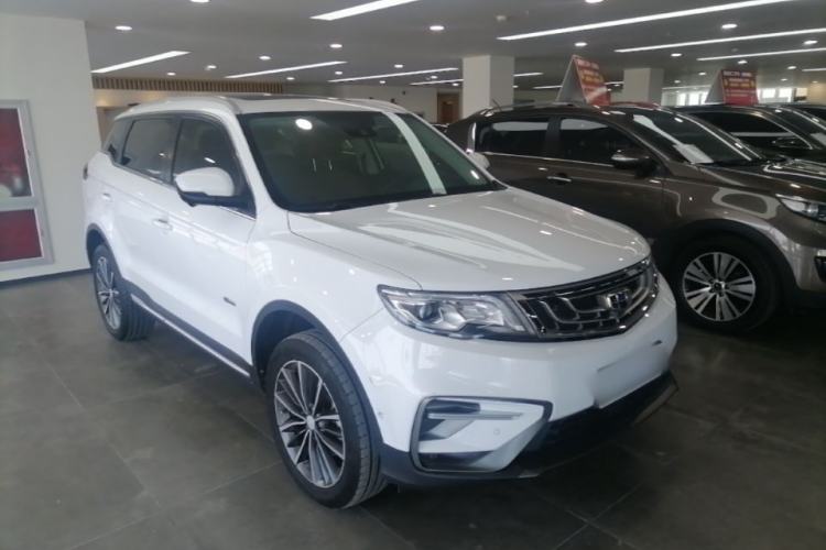 Used Geely Auto Emgrand X7 Sport 2018 1.8TD Automatic Two-Wheel Drive ZhiZun Model with 4G Connectivity Exterior 1