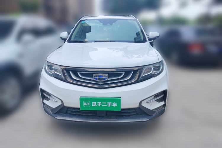 Used Geely Auto Emgrand X7 Sport 2018 1.8TD Automatic Two-Wheel Drive ZhiZun Model with 4G Connectivity Front