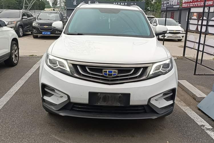 Used Geely Auto Emgrand X7 Sport 2018 1.8TD Automatic Two-Wheel Drive Smart Connect 4G Internet Edition Front