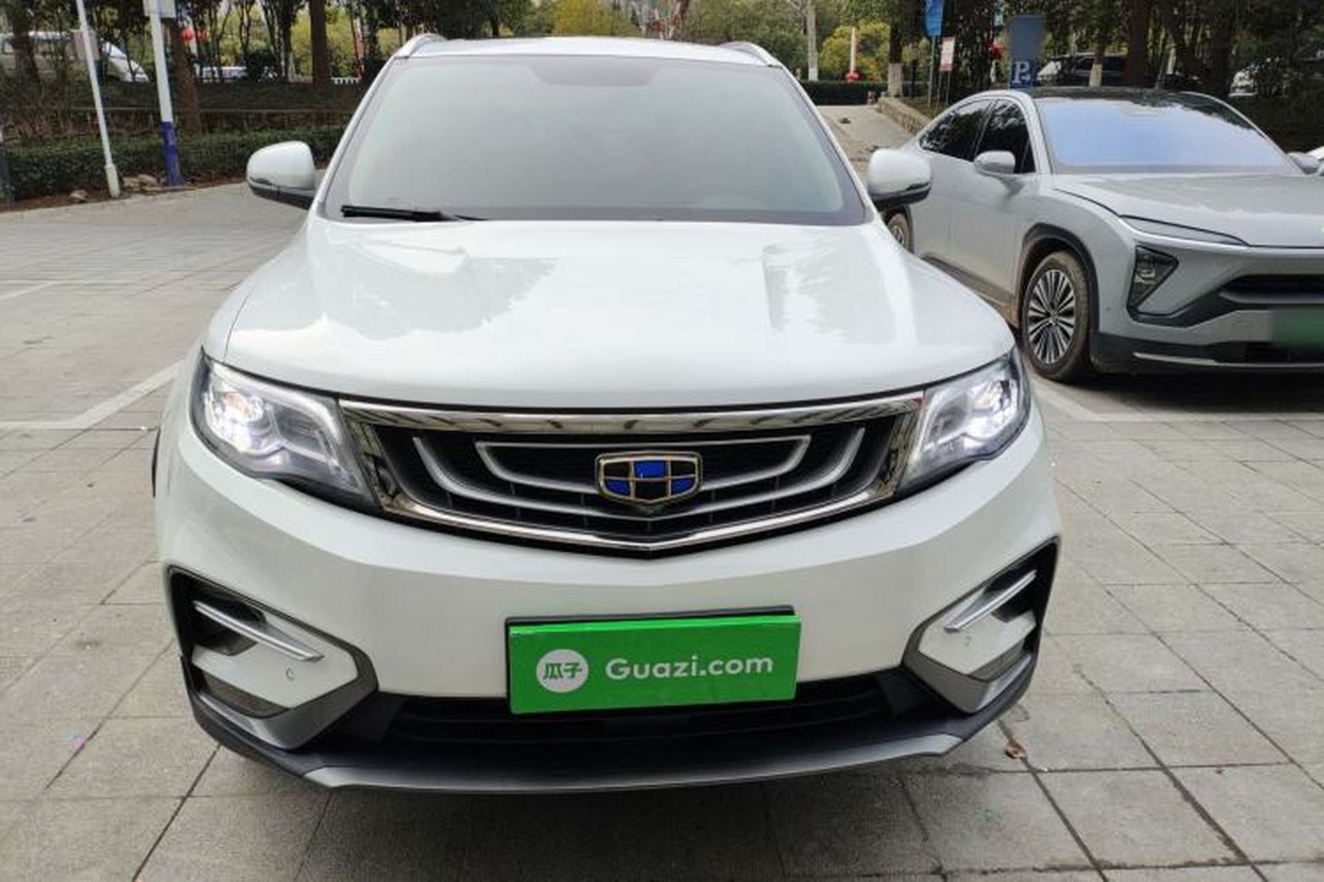 Used Geely Auto Emgrand X7 Sport 2018 1.8TD Automatic Two-Wheel Drive Smart Connect 4G Internet Edition Front
