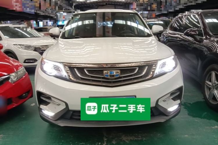 Used Geely Auto Emgrand X7 Sport 2018 1.8TD Automatic Two-Wheel Drive ZhiZun Model with 4G Connectivity Front