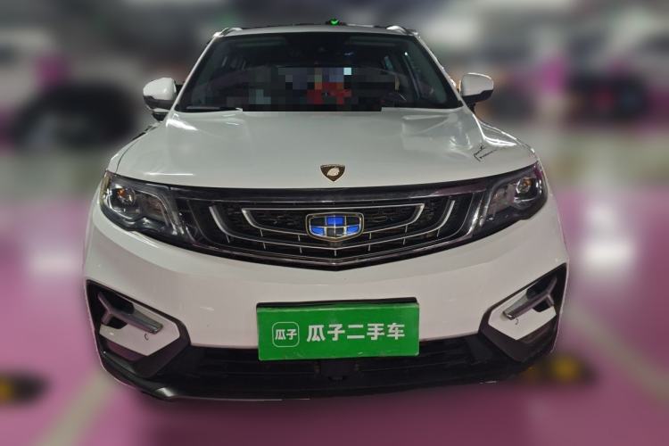 Used Geely Auto Emgrand X7 Sport 2018 1.8TD Automatic Two-Wheel Drive ZhiZun Model with 4G Connectivity Front