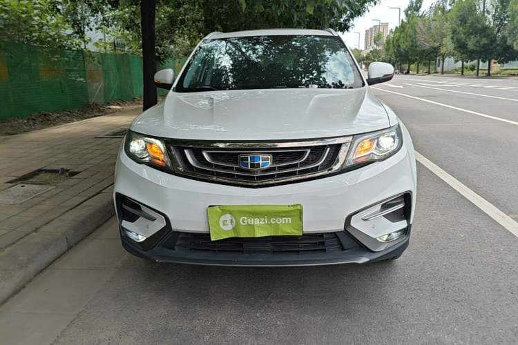 Used Geely Auto Emgrand X7 Sport 2018 1.8TD Automatic Two-Wheel Drive Smart Connect 4G Internet Edition Front