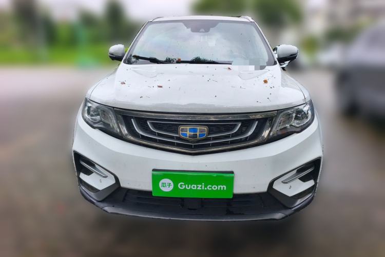 Used Geely Auto Emgrand X7 Sport 2018 1.8TD Automatic Two-Wheel Drive ZhiZun Model with 4G Connectivity Front