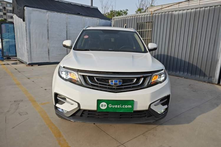 Used Geely Auto Emgrand X7 Sport 2018 1.8TD Automatic Two-Wheel Drive Smart Connect 4G Internet Edition Front