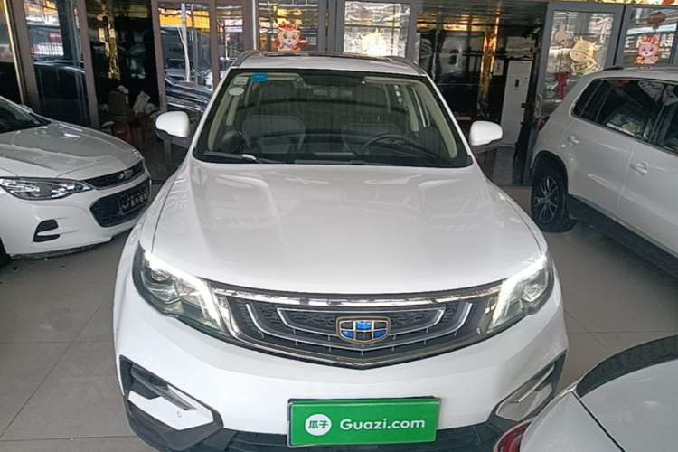 Used Geely Auto Emgrand X7 Sport 2018 1.8TD Automatic Two-Wheel Drive Smart Connect 4G Internet Edition Front