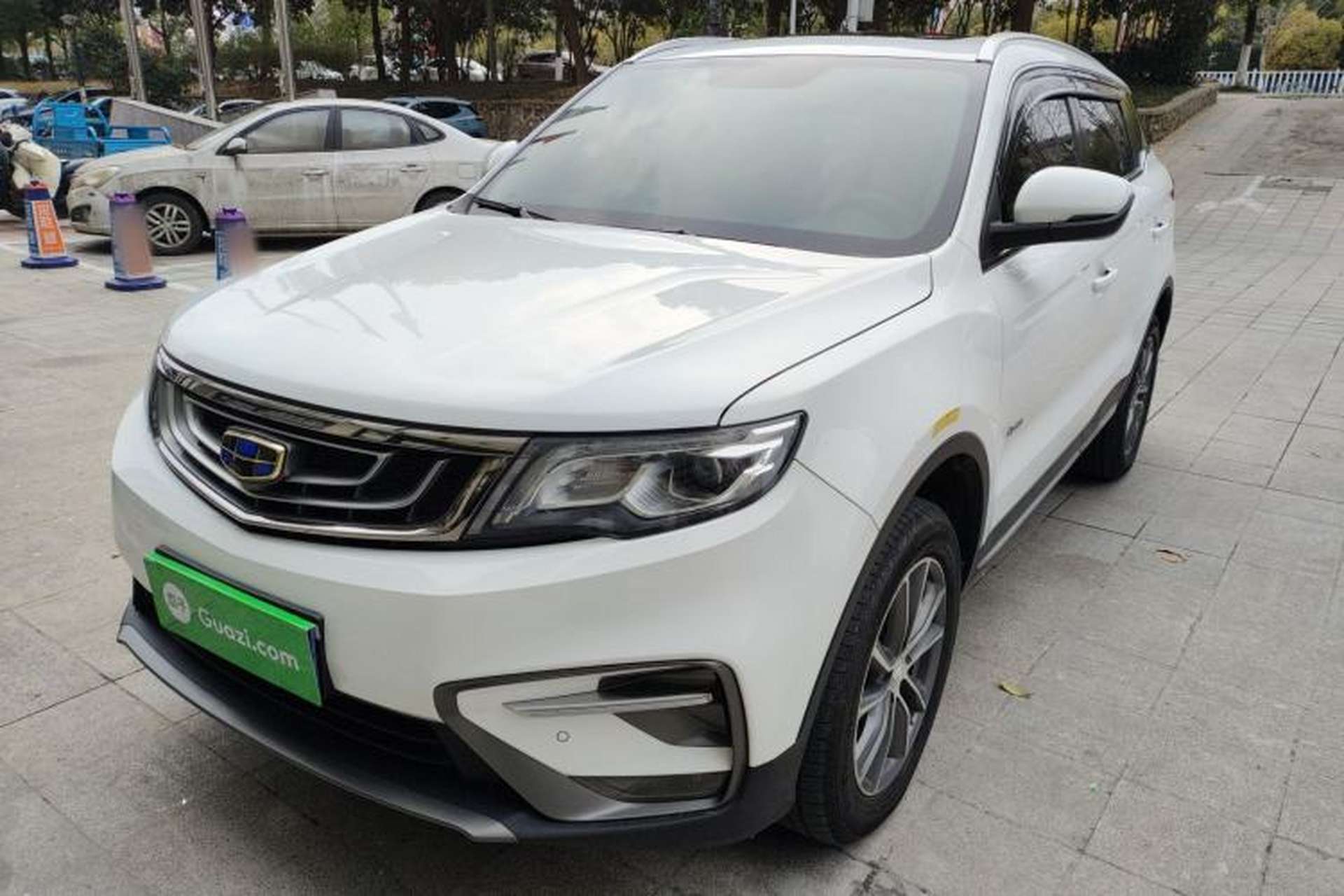 Used Geely Auto Emgrand X7 Sport 2018 1.8TD Automatic Two-Wheel Drive Smart Connect 4G Internet Edition Front Left 45 Deg
