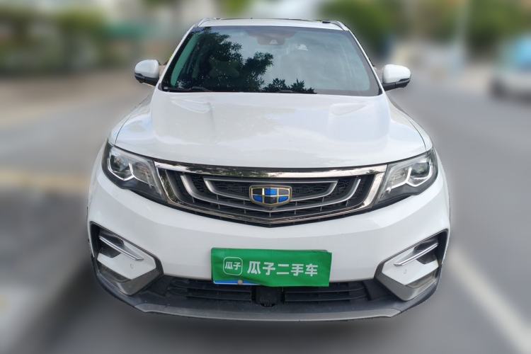 Used Geely Auto Emgrand X7 Sport 2018 1.8TD Automatic Two-Wheel Drive ZhiZun Model with 4G Connectivity Front