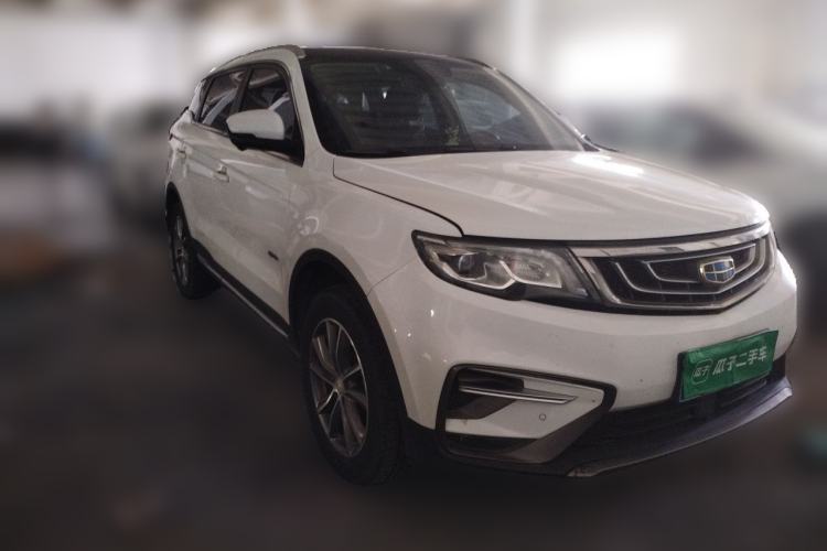 Used Geely Auto Emgrand X7 Sport 2018 1.8TD Automatic Two-Wheel Drive Smart 4G Connected Version Front Right 45 Deg