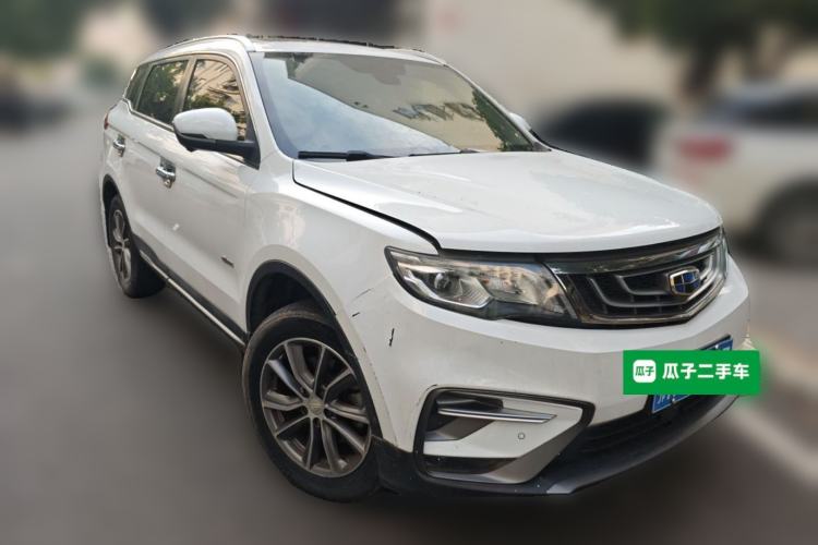 Used Geely Auto Emgrand X7 Sport 2018 1.8TD Automatic Two-Wheel Drive Smart 4G Connected Version Front Right 45 Deg