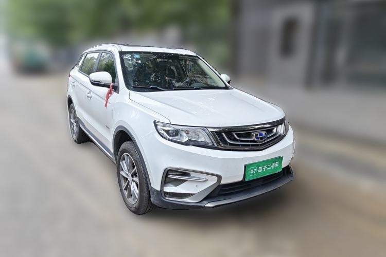 Used Geely Auto Emgrand X7 Sport 2018 1.8TD Automatic Two-Wheel Drive Smart Connect 4G Internet Edition Front Right 45 Deg