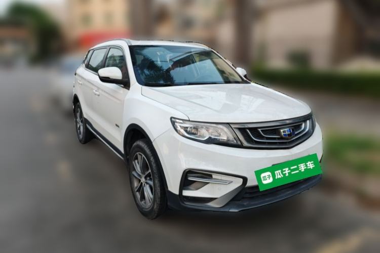 Used Geely Auto Emgrand X7 Sport 2018 1.8TD Automatic Two-Wheel Drive Smart Connect 4G Internet Edition Front Right 45 Deg