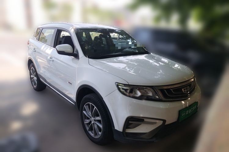 Used Geely Auto Emgrand X7 Sport 2018 Revised Version 1.8TD Automatic Two-Wheel Drive Smart Connectivity 4G-Enabled Edition Front Right 45 Deg