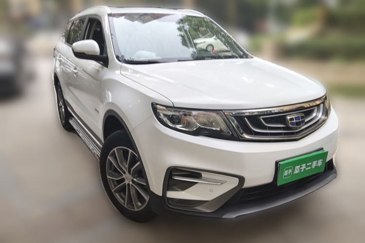 Used Geely Auto Emgrand X7 Sport 2018 Revised Version 1.8TD Automatic Two-Wheel Drive Smart Connectivity 4G-Enabled Edition Front Right 45 Deg