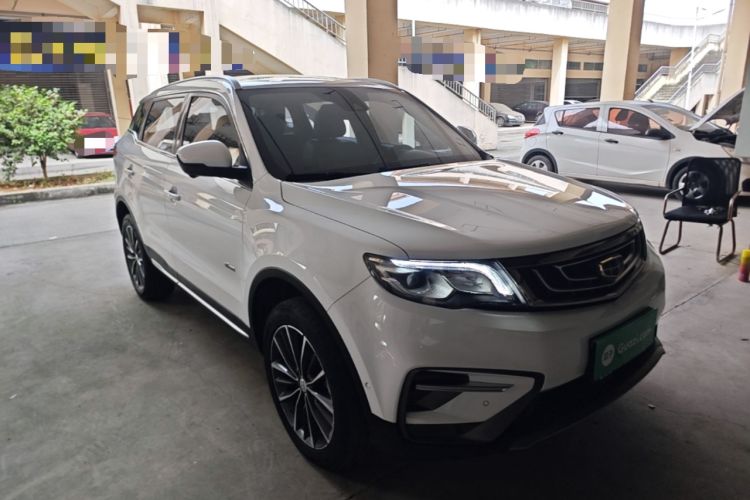 Used Geely Auto Emgrand X7 Sport 2018 1.8TD Automatic All-Wheel-Drive ZhiZun Model with 4G Connectivity Front Right 45 Deg