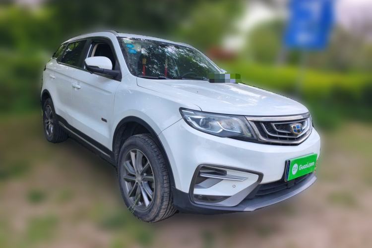 Used Geely Auto Emgrand X7 Sport 2018 1.8TD Automatic Two-Wheel Drive Smart 4G Connected Version Front Right 45 Deg