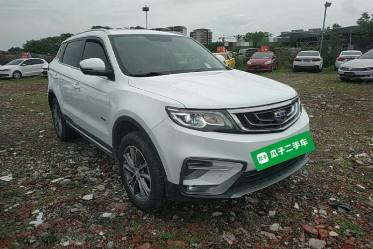 Used Geely Auto Emgrand X7 Sport 2018 1.8TD Automatic Two-Wheel Drive Smart Connect 4G Internet Edition Front Right 45 Deg
