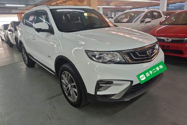 Used Geely Auto Emgrand X7 Sport 2018 1.8TD Automatic Two-Wheel Drive Smart 4G Connected Version Front Right 45 Deg