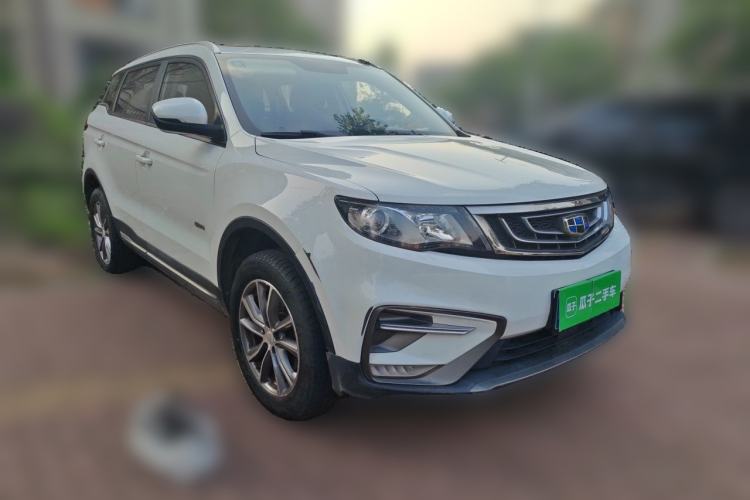 Used Geely Auto Emgrand X7 Sport 2018 Revised Version 1.8TD Automatic Two-Wheel Drive Smart Connectivity 4G-Enabled Edition Front Right 45 Deg