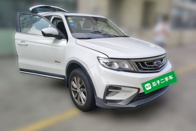 Used Geely Auto Emgrand X7 Sport 2018 Revised Version 1.8TD Automatic Two-Wheel Drive Smart Connectivity 4G-Enabled Edition Front Right 45 Deg