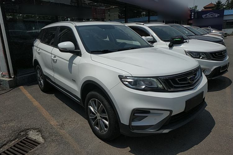 Used Geely Auto Emgrand X7 Sport 2018 1.8TD Automatic Two-Wheel Drive Smart Connect 4G Internet Edition Front Right 45 Deg